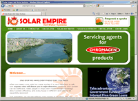 Solar Empire Website