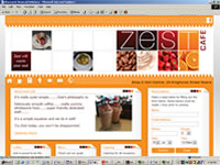 Zest Cafe website
